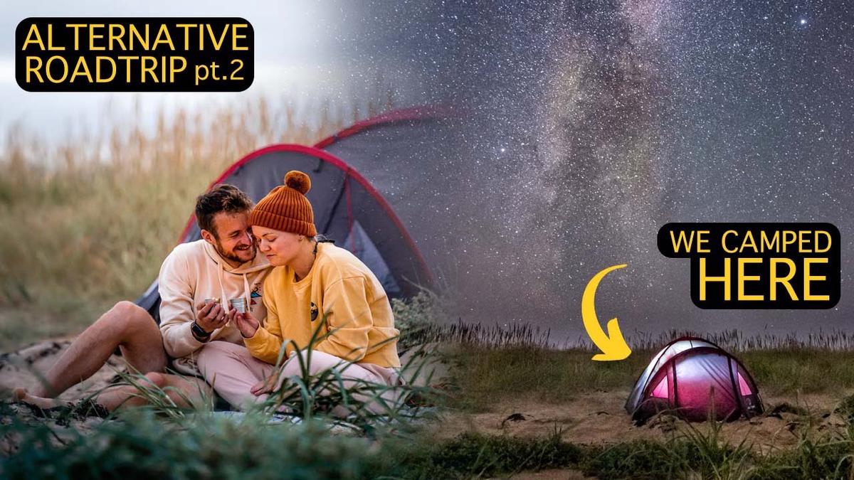 'Video thumbnail for NC500 WILD CAMPING East Coast | Incredible Stargazing in Scotland'