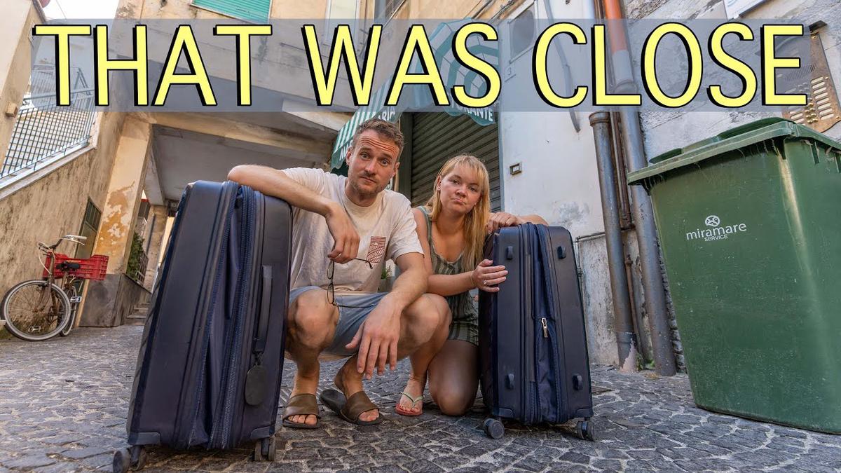 'Video thumbnail for FIRST EXPERIENCES OF ITALY (we were almost robbed)'