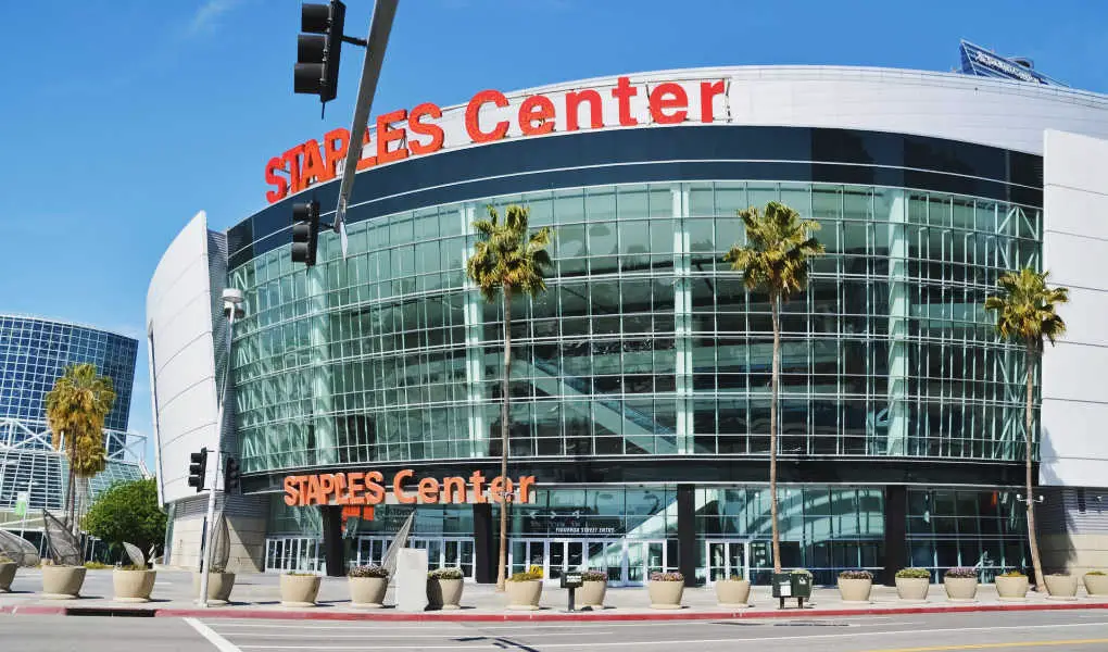 STAPLES Center is a multi-purpose arena in Downtown Los Angeles